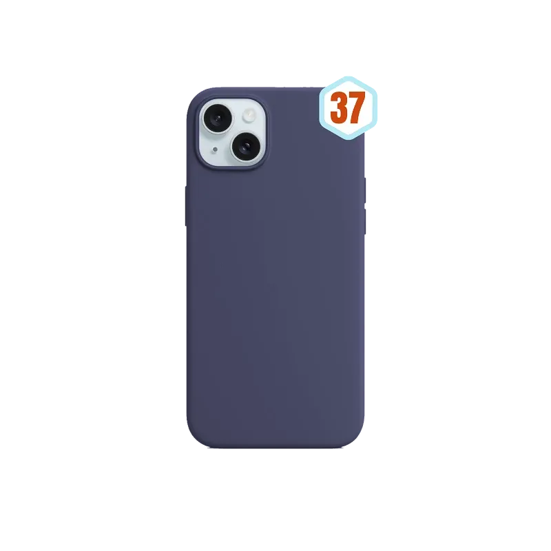 Силиконов калъф Skin Effect—iPhone 14Pro—Тъмносиво(37)