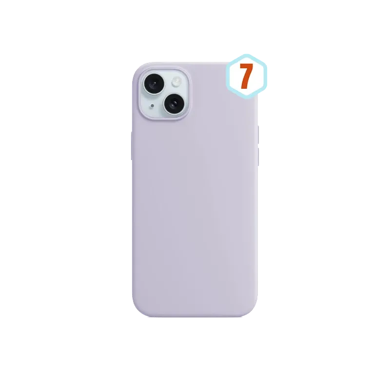 Силиконов калъф Skin Effect—iPhone 14 Pro—Лилаво(07)