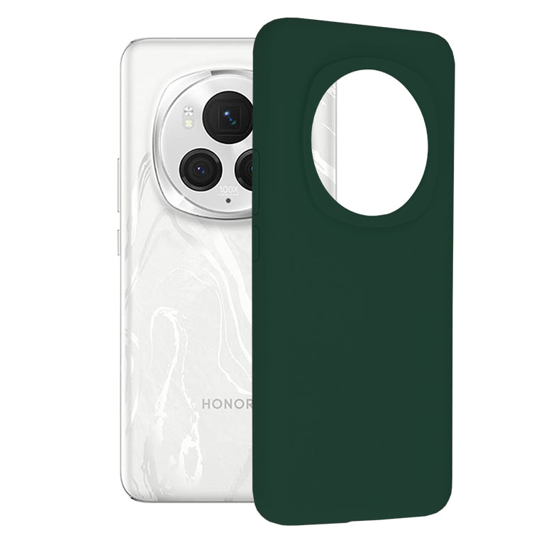 Techsuit - Soft Edge Silicone - Honor Magic6 Pro - Dark Green