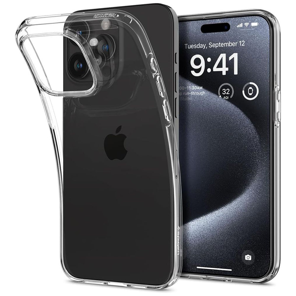 Spigen - Liquid Crystal - iPhone 15 Pro - Clear