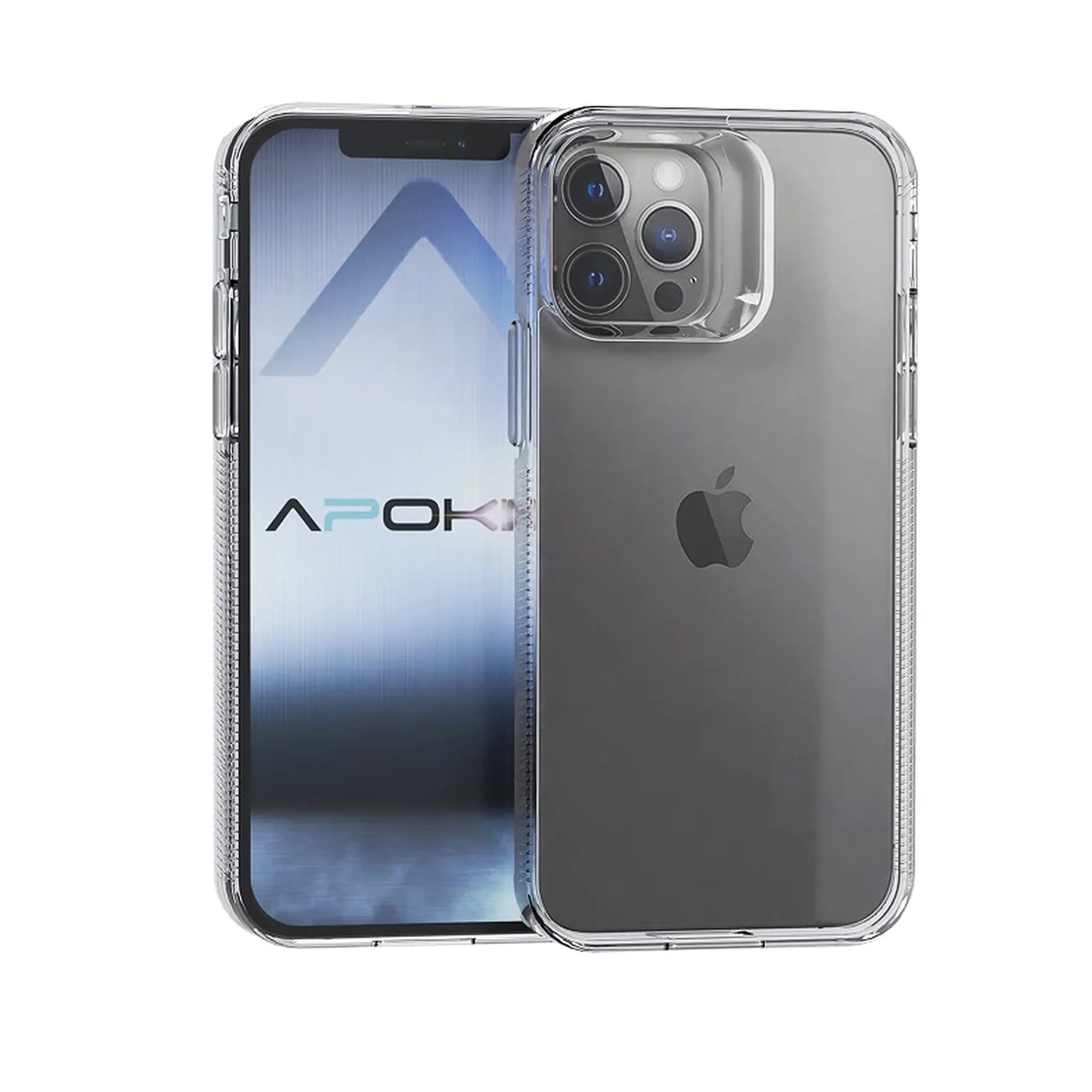Премиум прозрачен калъф IPhone – ABR твърд – борд на камерата –анти-шок бъмпери – качество и практичност