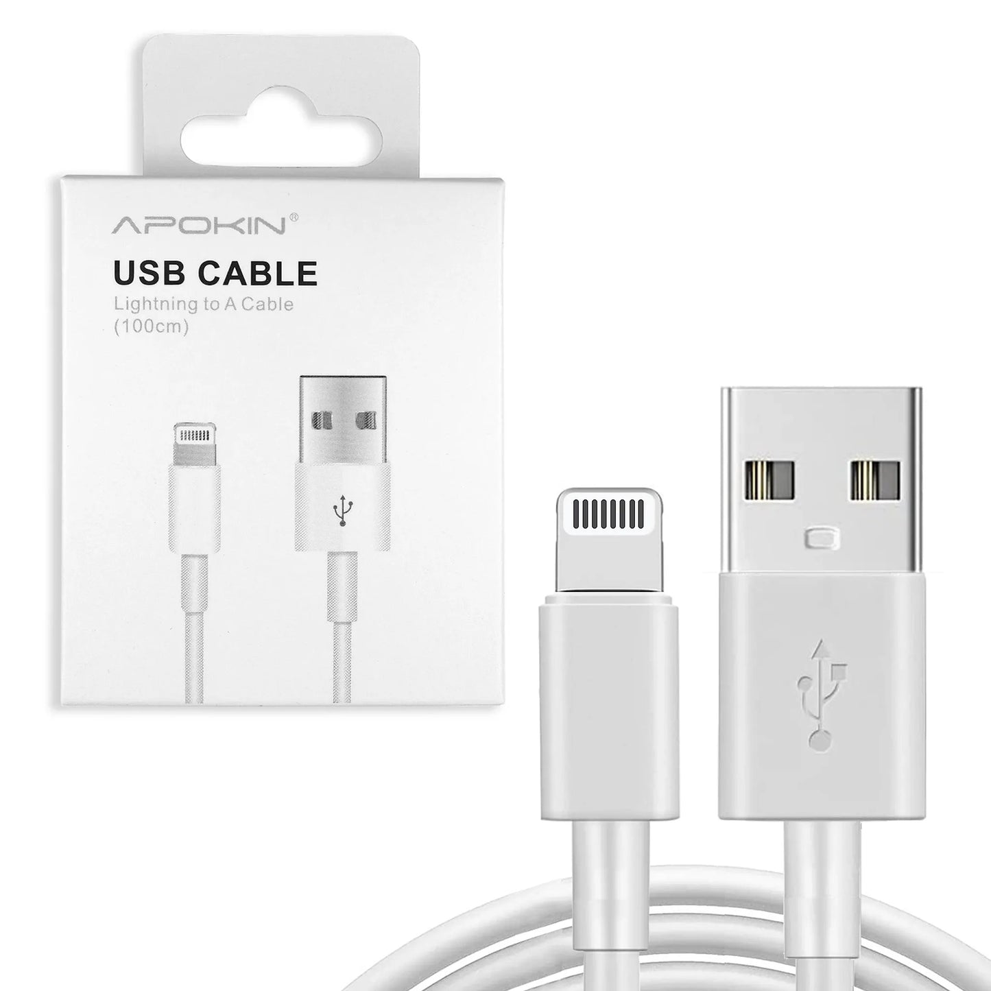 USB-Lightning кабел 1 метър