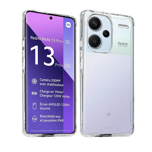  Прозрачен калъф Redmi Note – ABR твърд –антишок абсорбиране ъгли– борд на камерата – качество и практичност
