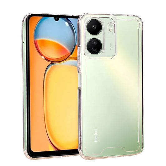  Прозрачен калъф Redmi – ABR твърд –антишок абсорбиране ъгли– борд на камерата – качество и практичност