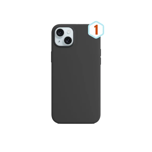 Силиконов калъф Skin Effect—iPhone 12/12PRO —Черно(1)