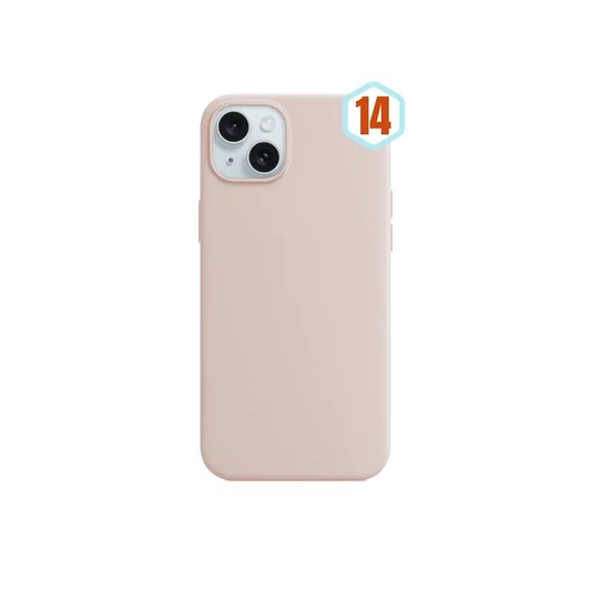 Силиконов калъф Skin Effect—iPhone X/XS—Бежово(14)