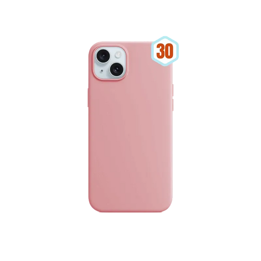 Силиконов калъф Skin Effect—iPhone X/XS— Розово (30)
