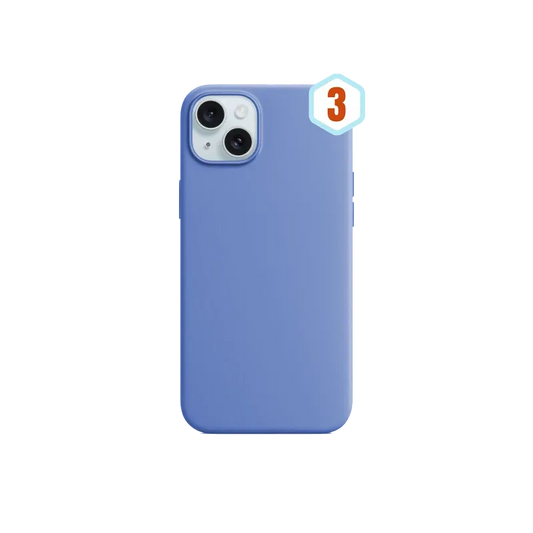 Силиконов калъф Skin Effect—iPhone 13—Наситеносин (03)