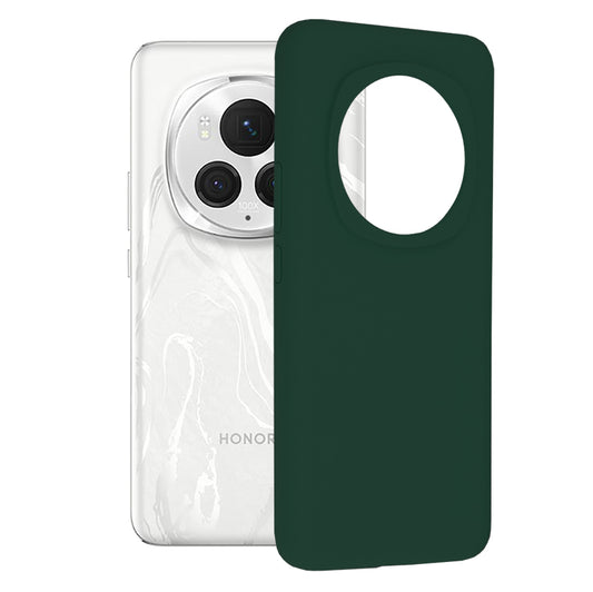 Techsuit - Soft Edge Silicone - Honor Magic6 Pro - Dark Green