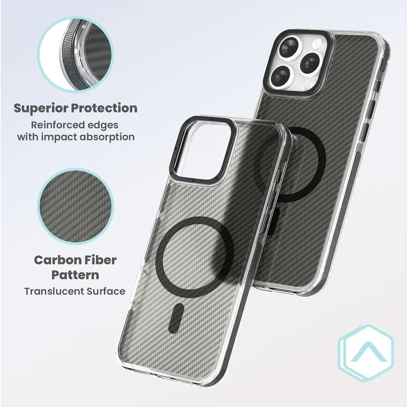 Калъф Magsafe Carbon — iPhone 12 Pro