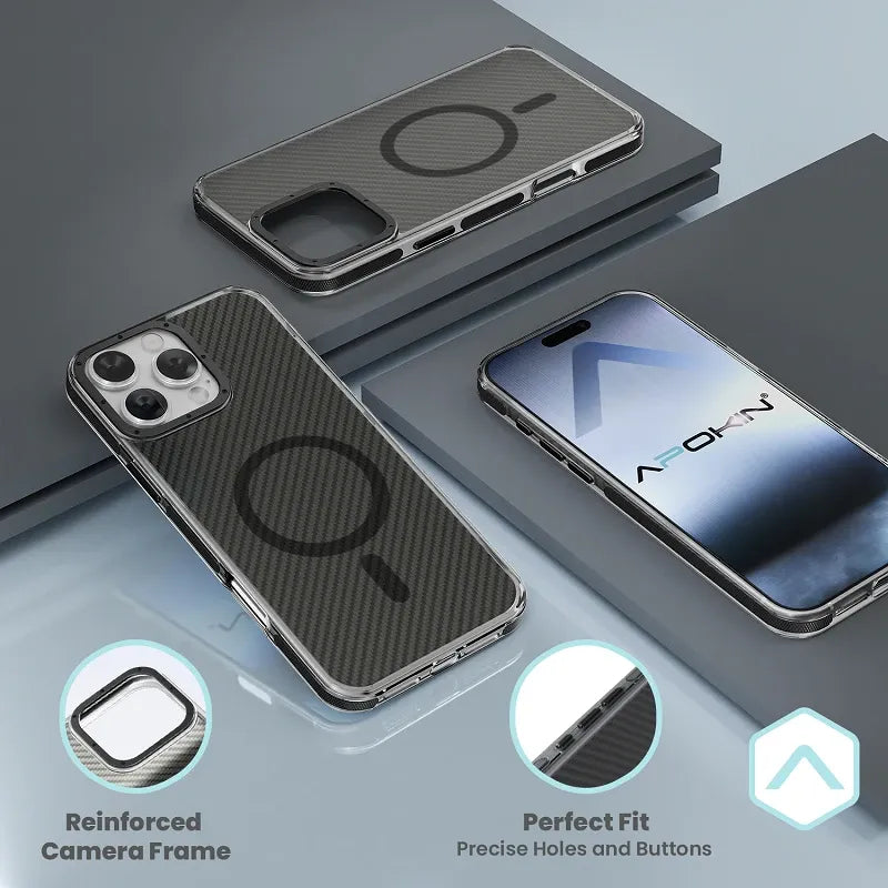 Калъф Magsafe Carbon — iPhone 12 Pro