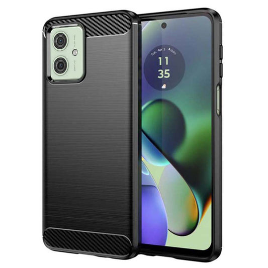 Techsuit - Carbon Silicone - Motorola Moto G54 - Black