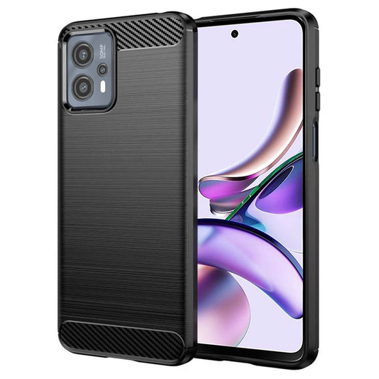 Techsuit - Carbon Silicone - Motorola Moto G13 / G23 - Black