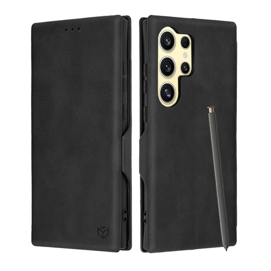 Techsuit - Safe Wallet Plus - Samsung Galaxy S24 Ultra - Black