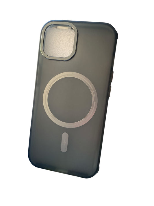 Калъф премиум Magsafe —iPhone 15—Черно