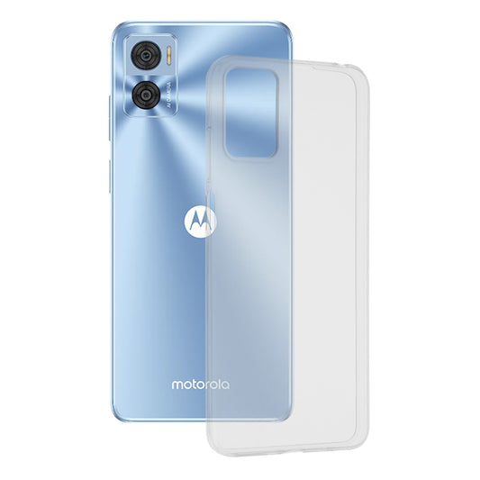 Techsuit - Clear Silicone - Motorola Moto E22 / Moto E22i - Transparent