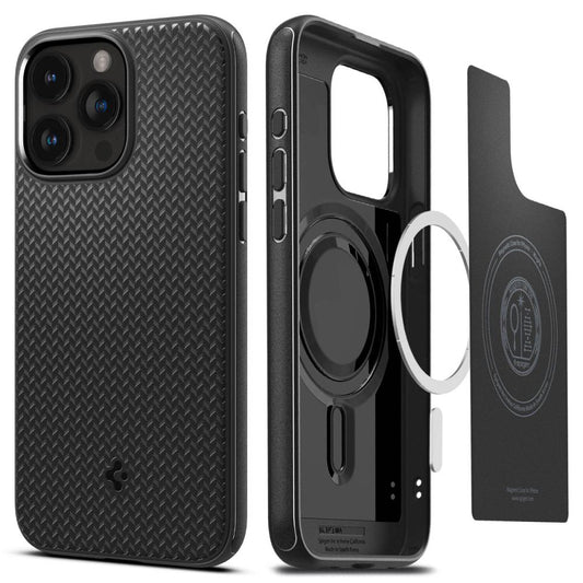 Spigen - Mag Armor - iPhone 15 Pro - Matte Black
