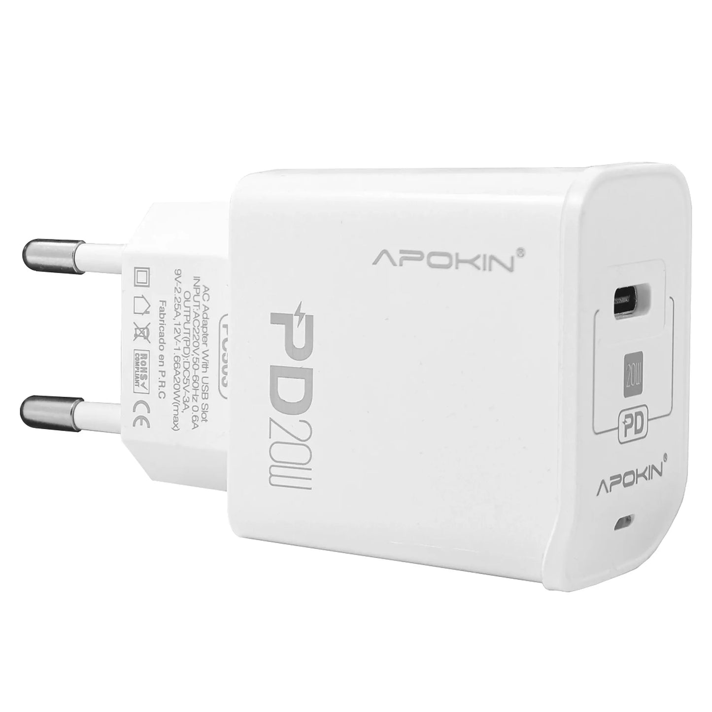 Заряден адаптер – PD 20W – защита – Type-C