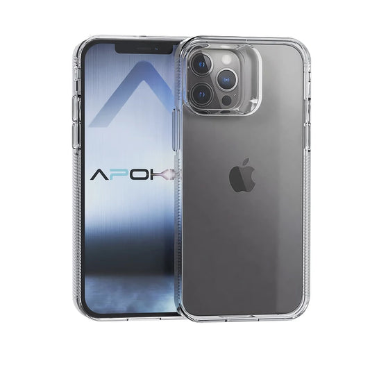 Премиум прозрачен калъф IPhone – ABR твърд – борд на камерата –анти-шок бъмпери – качество и практичност