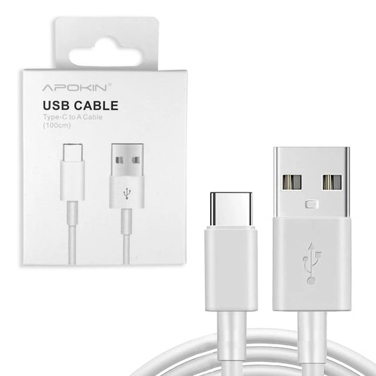 Kабел USB-A→ Type-C— 1 метър— Apokin Original Type Box