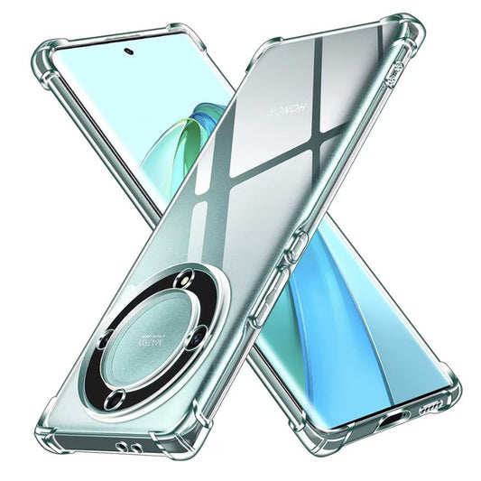 Techsuit - Shockproof Clear Silicone - Honor Magic6 Lite - Clear
