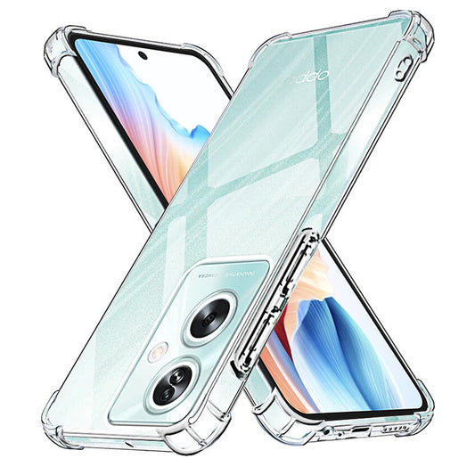 Techsuit - Shockproof Clear Silicone - Oppo A79 5G - Clear